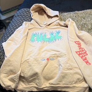 Cream Graphic Benson BOone Hoodie Jacket - Tour 2023